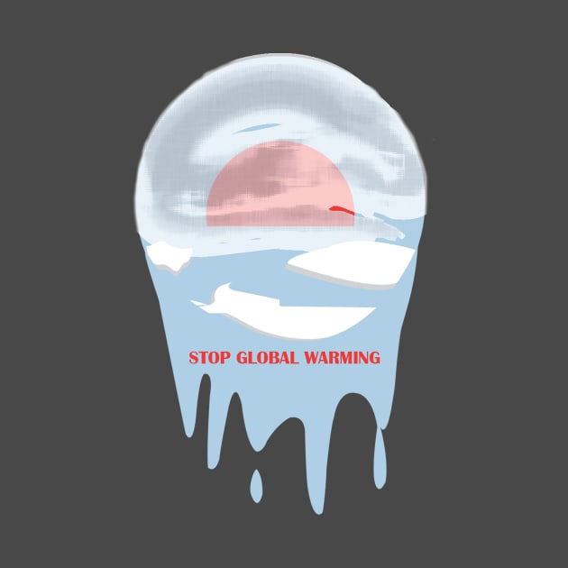 Stop Global Warming by dddesign