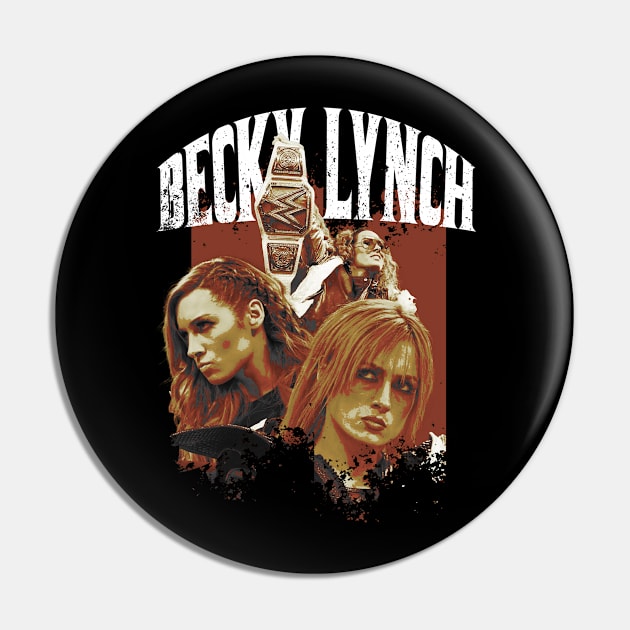 becky lynch bootleg vintage design Pin by jerrysanji