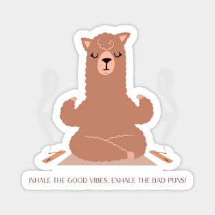 Inhale the good vibes, exhale the bad puns! Magnet