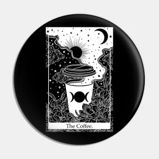 Tarot card the Coffee Pin