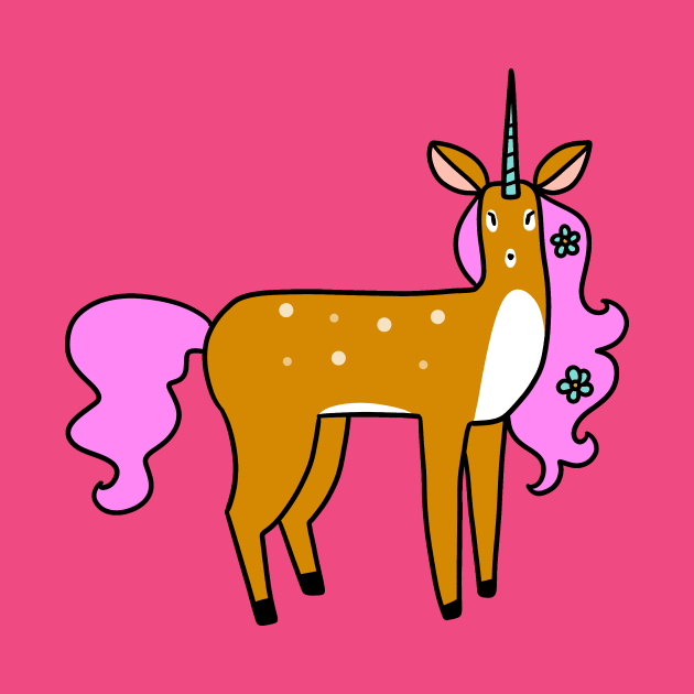 Unicorn Deer by saradaboru