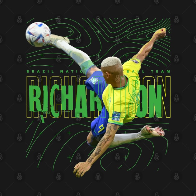 Richarlison Brazil by Juantamad