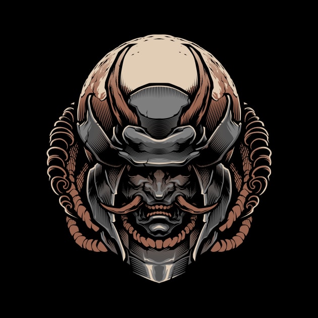 Hannya Samurai - Dark Ver by BlackoutBrother