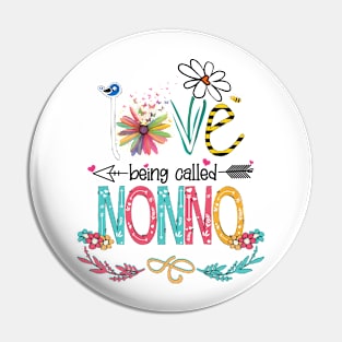 Love Being Called Nonno Happy Mother's Day Pin