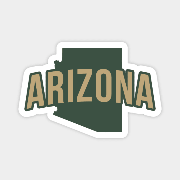 arizona-state Magnet by Novel_Designs