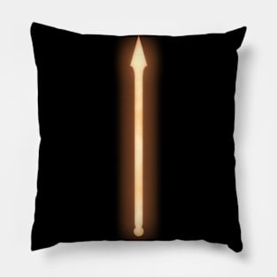 Spiritual Weapon (Orange Spear) Pillow