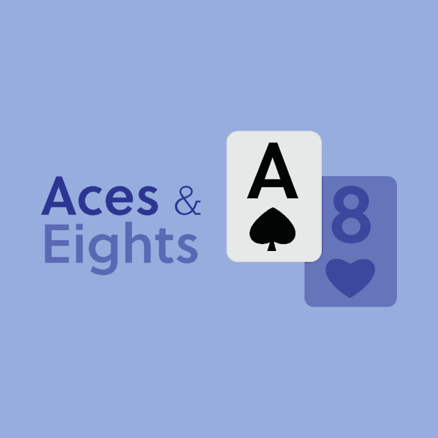 blue and white Aces and Eights by Aces & Eights 