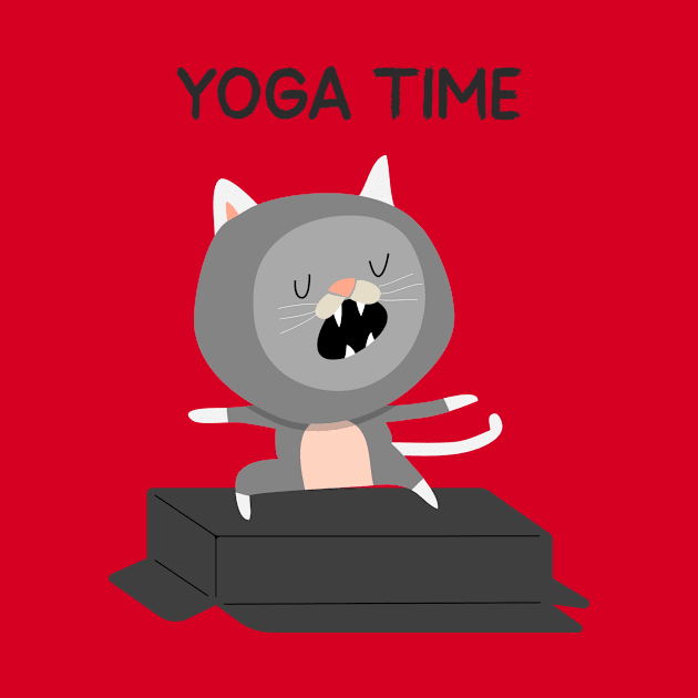 Cat Design- Yoga by Eternal Experience