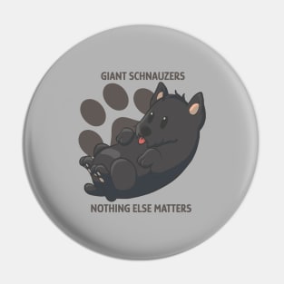 Giant schnauzer, nothing else matters Pin