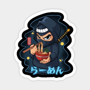 Ninja Ramen Tshirt Magnet