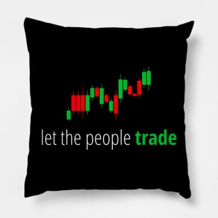 let the people trade Pillow