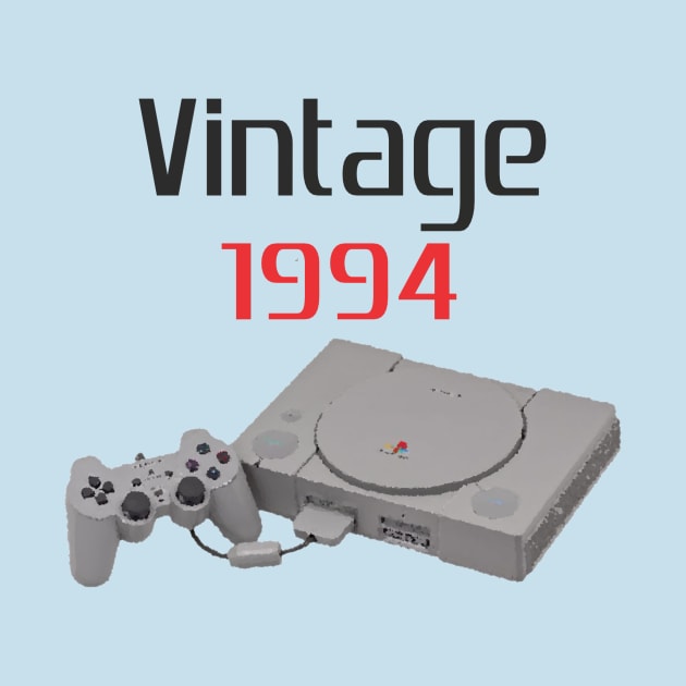 Vintage 1994 - Playstation by jmtaylor