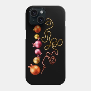 Christmas Tree Decorations Phone Case