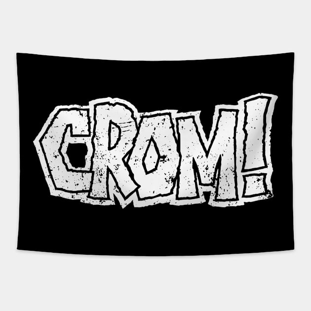 Crom - W Tapestry by demonigote