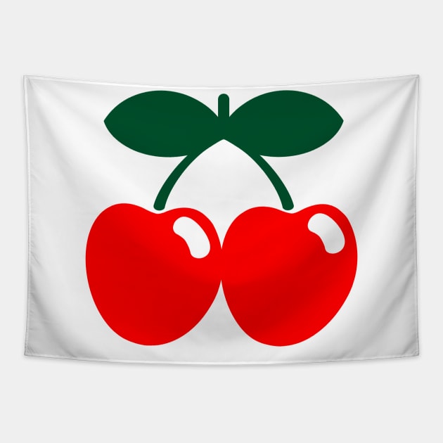 Sweet Sweet cherries Tapestry by Stupiditee