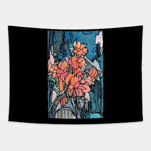 Pastel flowers Tapestry