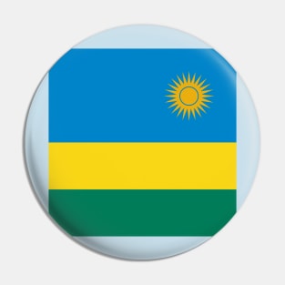 Rwanda flag Pin