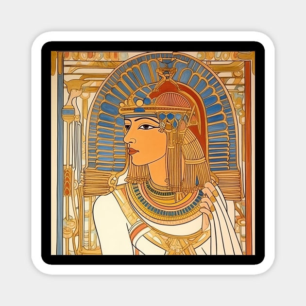 Hatshepsut Egyptian Magnet by ComicsFactory