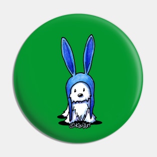 KiniArt Westie Bunny Pin