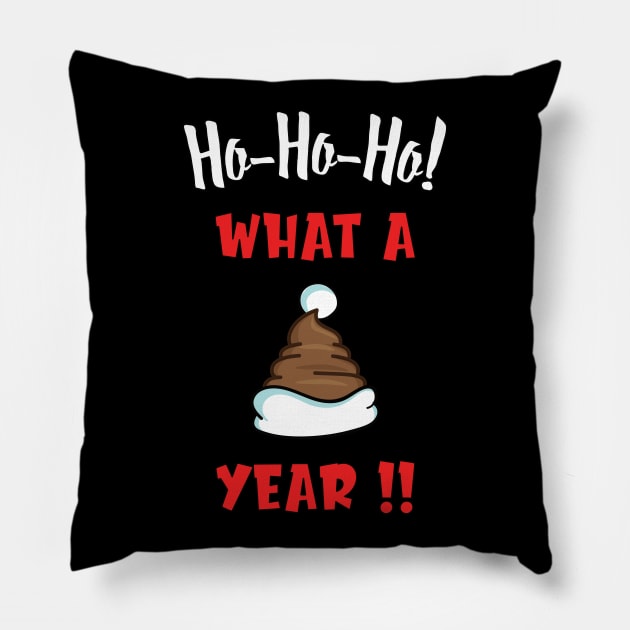 Christmas of a shitty year 2020 Pillow by wisecolor