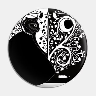 Cat and Mouse, Beardsley tribute Pin