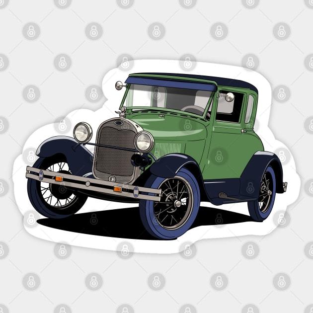 FORD VS97 Porte vignette assurance voiture- STICKERS AUTO RETRO