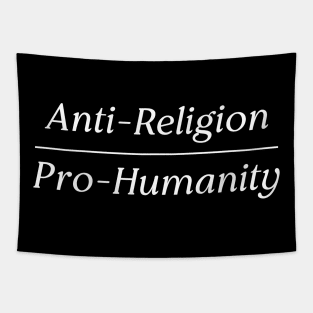 Anti-Religion Pro-Humanity Tapestry