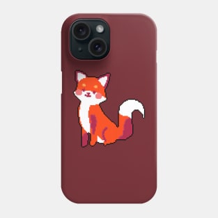 Cunning Charm: Pixel Art Fox Design for Casual Wear Phone Case