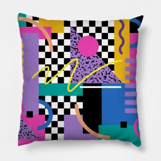 Memphis Pattern 22 / 80s Retro Pillow