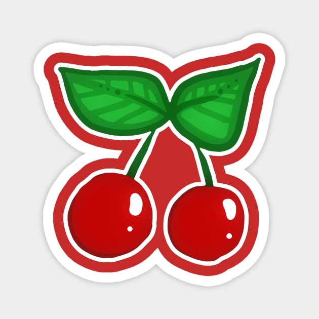 Cherries Magnet by saradaboru