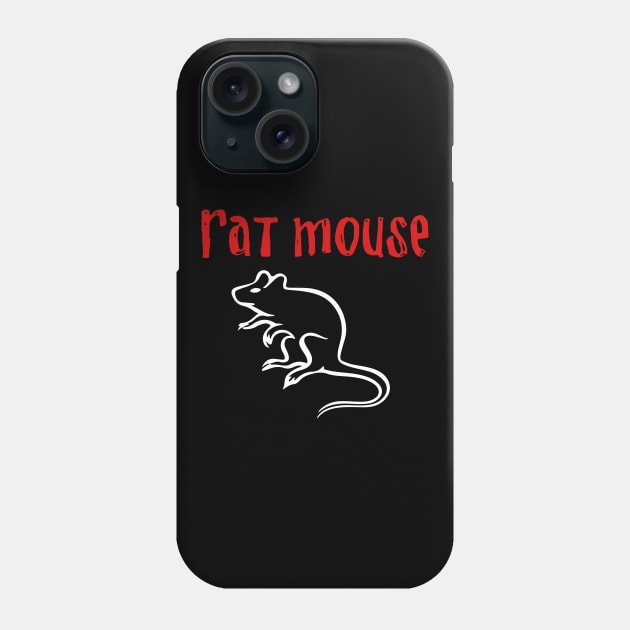 Rat Mouse Phone Case by NobleTeeShop