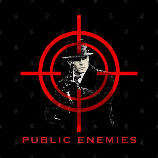 public enemies retro grunge by Genetics art