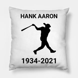 Hank aaron Pillow
