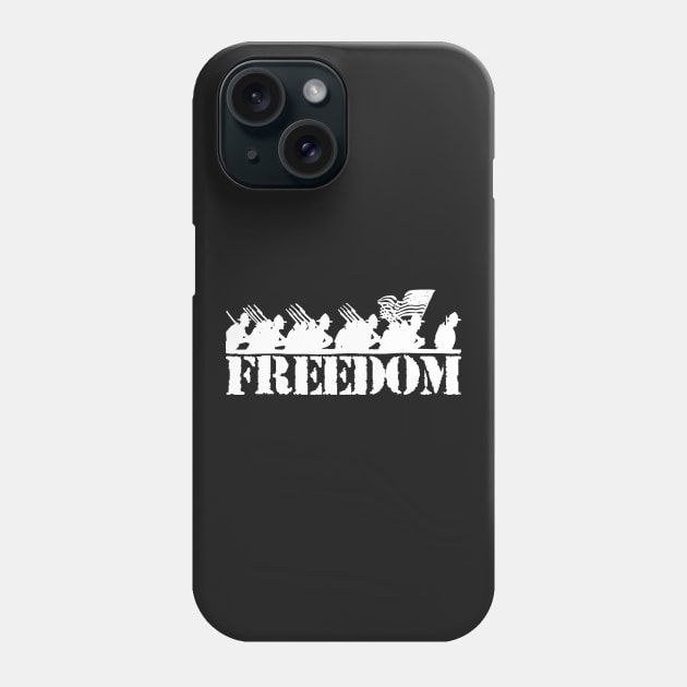 The Price for Freedom Soldier March Phone Case by AgemaApparel