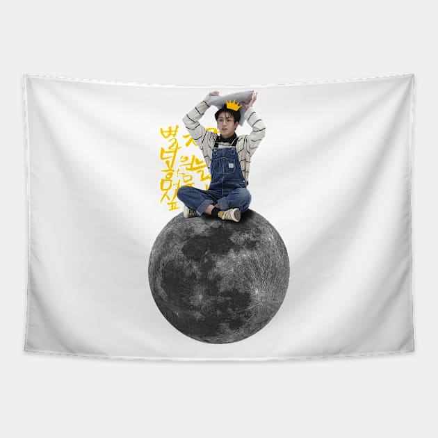 BTS Jungkook Little Prince Tapestry by kkotstore