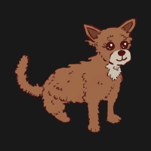 Cute Little Fluffy Dog T-Shirt