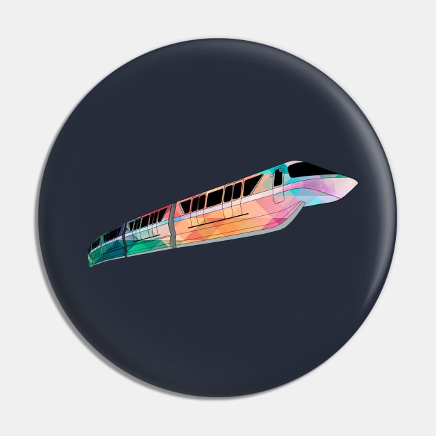 Wrapped Monorail - Geometric Pin by FandomTrading