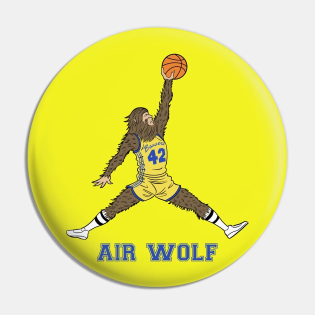 AIR WOLF Pin by Scruffy_Nerd