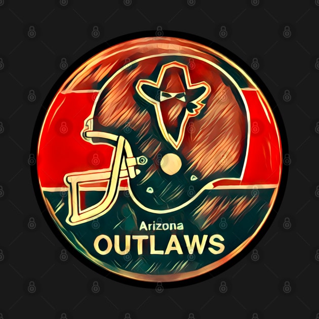 Arizona Outlaws Football by Kitta’s Shop