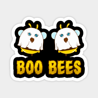 Boo Bees Halloween Ghost Bees Characters Funny Magnet