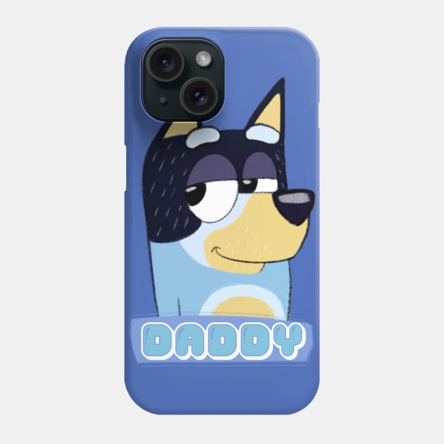 Square Dog Daddy Phone Case by AmyNewBlue