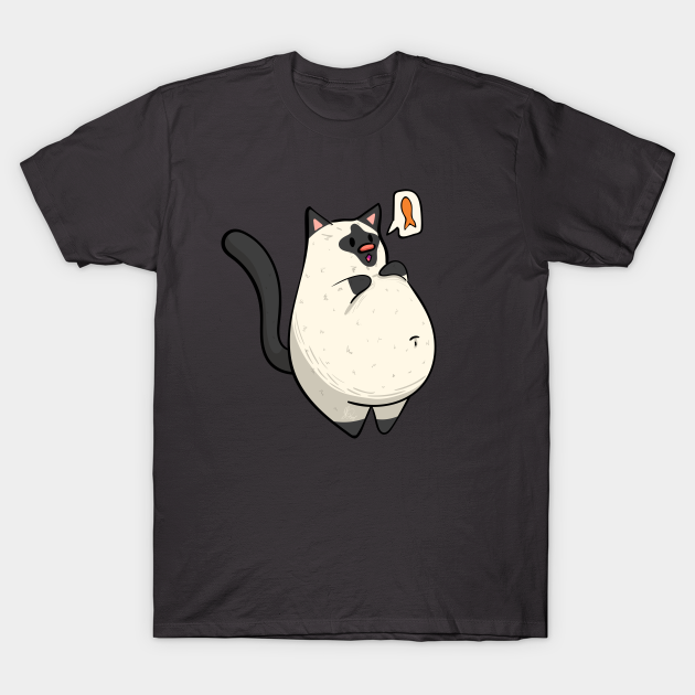 Siamese Chonky Cat - Chonky Cat - Sticker