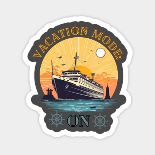 Vacation Mode: ON Magnet