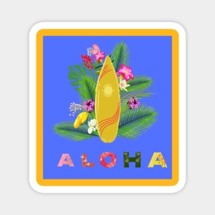 Aloha Best Vacation Magnet