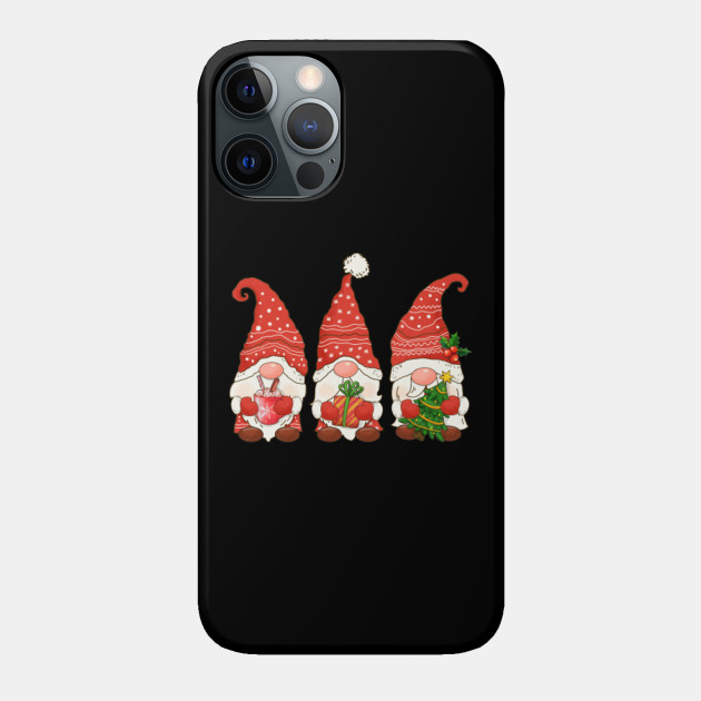 Gnome Christmas Pajamas - Garden Gnome Merry Christmas - Gnome Christmas - Phone Case