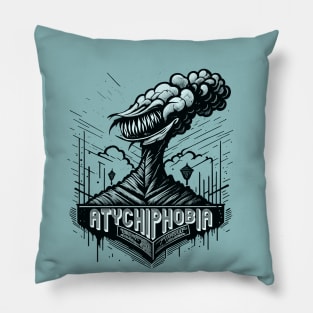 Atychiphobia artwork Pillow