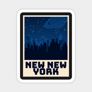 New New York Print Doctor Who Magnet