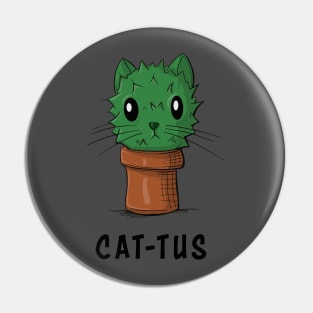 Cat as a Cactus, CAT-TUS Pin