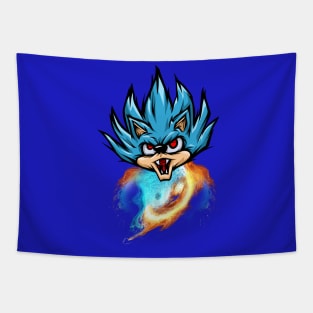 super sonic fire Tapestry