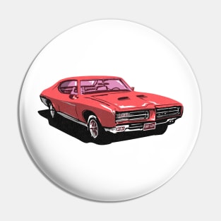 Citypop Car Pin